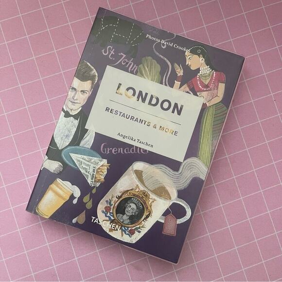 London Restaurants & More by Angelika Taschen Covered Paperback Book - Picture 1 of 6